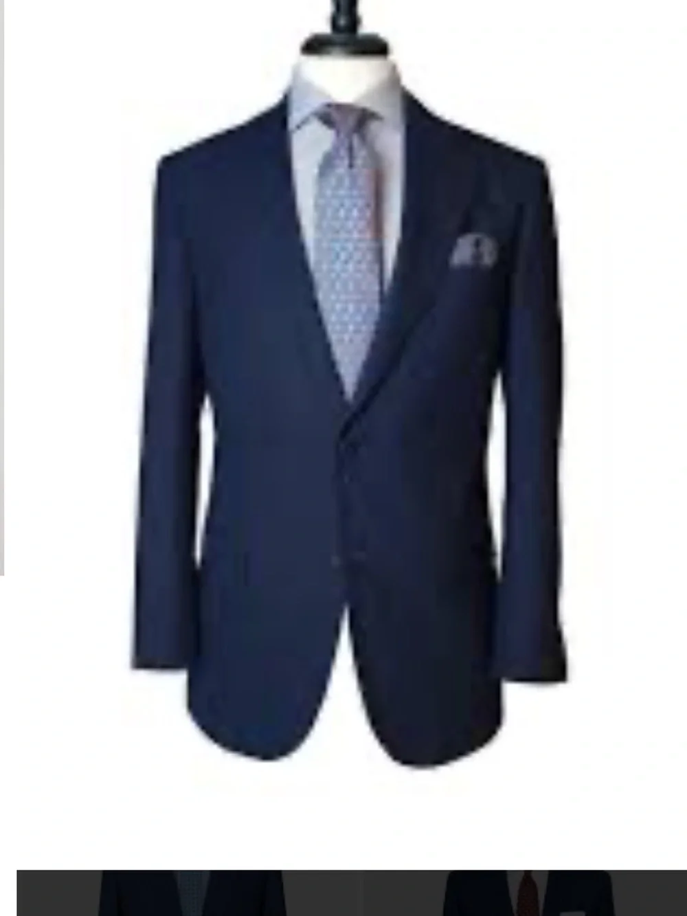 Hugo Boss Navy Men's Sport Coat - Classic Single-Breasted Blazer